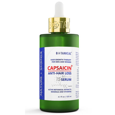 Capsaicin Advanced Hair Growth Serum for Dandruff & Hair Thinning